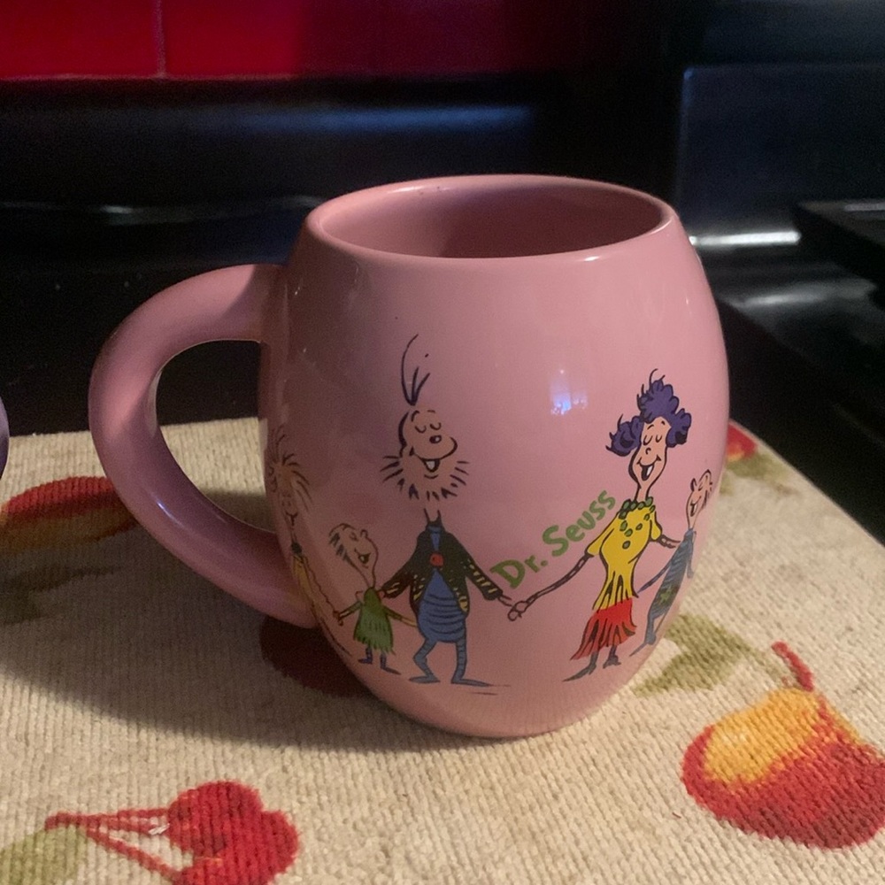 Dr. Seuss Pink Cup